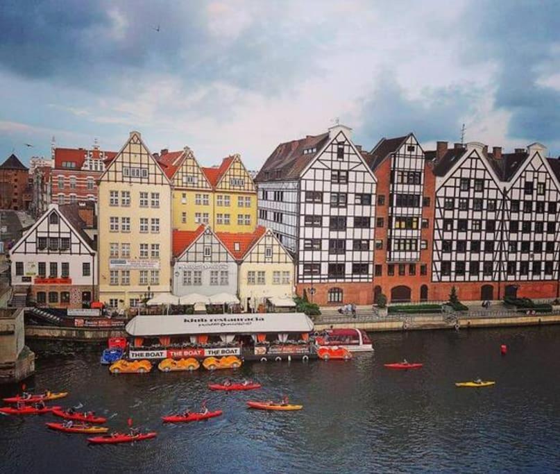 River View Sailor'S Old Town Apartment غدانسك المظهر الخارجي الصورة